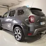 Blue Dacia Duster 2023, rear three-quarter, photo 10