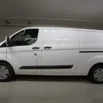 White Ford Transit Custom 2019, side, photo 13
