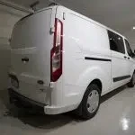 White Ford Transit Custom 2019, rear three-quarter, photo 16