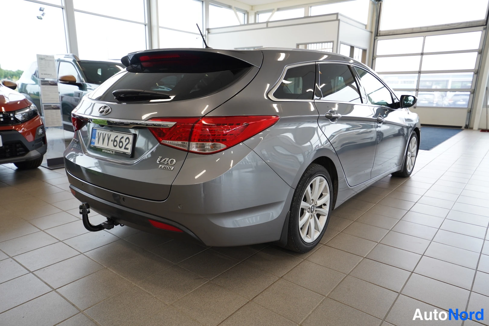 Harmaa Hyundai i40 2011, takaviisto, kuva 13