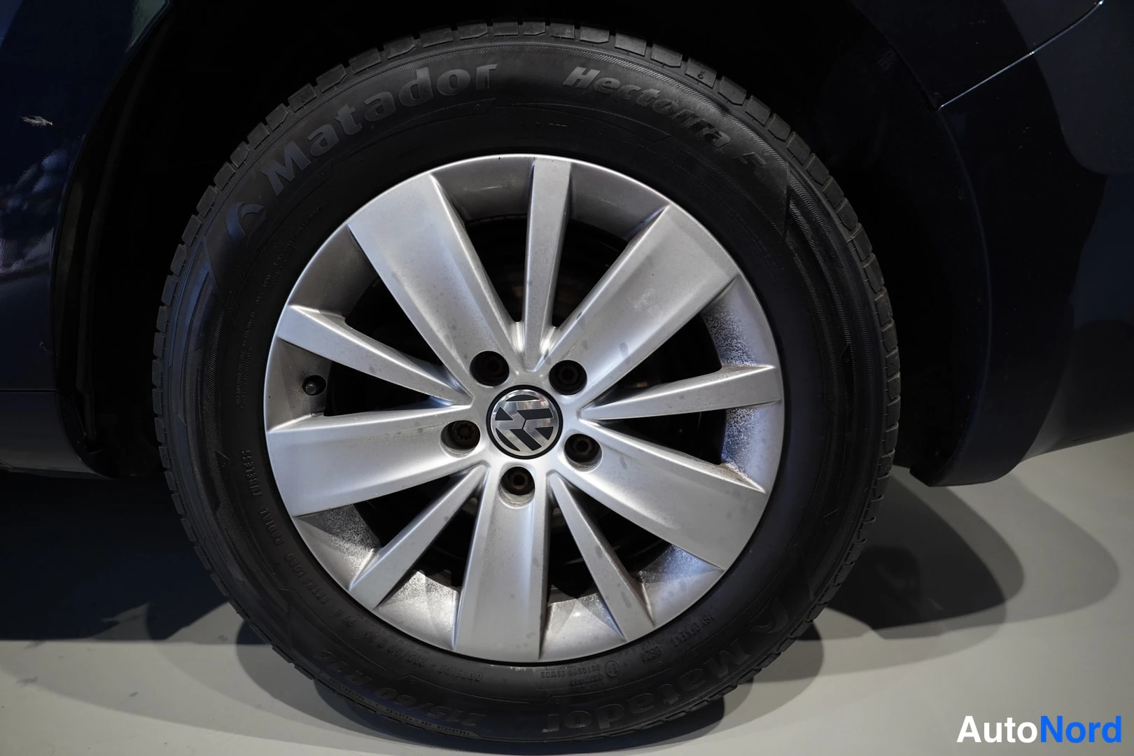 Sininen Volkswagen Sharan 2011, sivulta, kuva 8