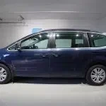 Sininen Volkswagen Sharan 2011, sivulta, kuva 9