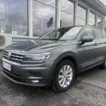Harmaa Volkswagen Tiguan 2019, etuviisto, keula vasemmalle, kuva 2