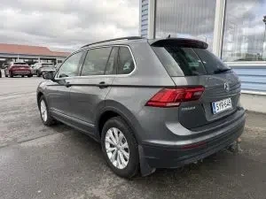 Harmaa Volkswagen Tiguan 2019, takaviisto, kuva 12