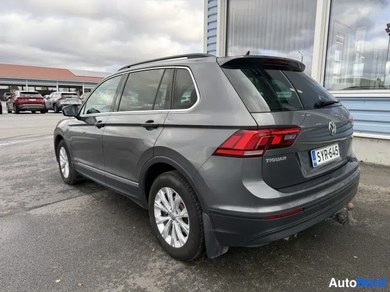 Harmaa Volkswagen Tiguan 2019, takaviisto, kuva 13