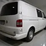 Valkoinen Volkswagen Transporter 2015, takaviisto, kuva 17
