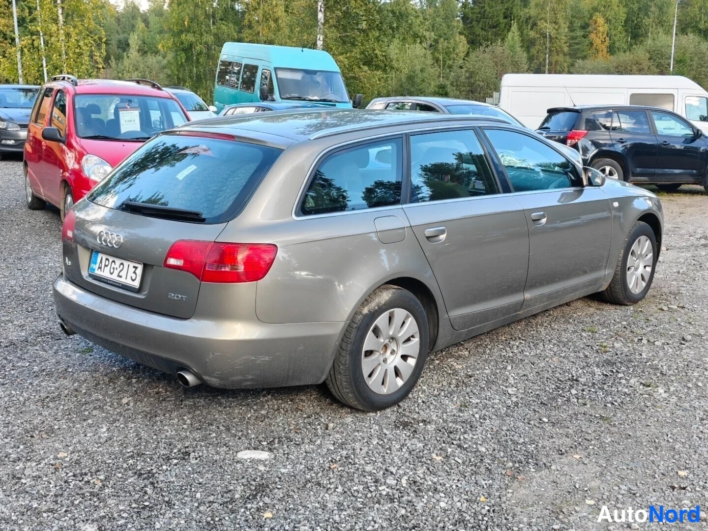 Beige Audi A6 Avant 2007, photo 9