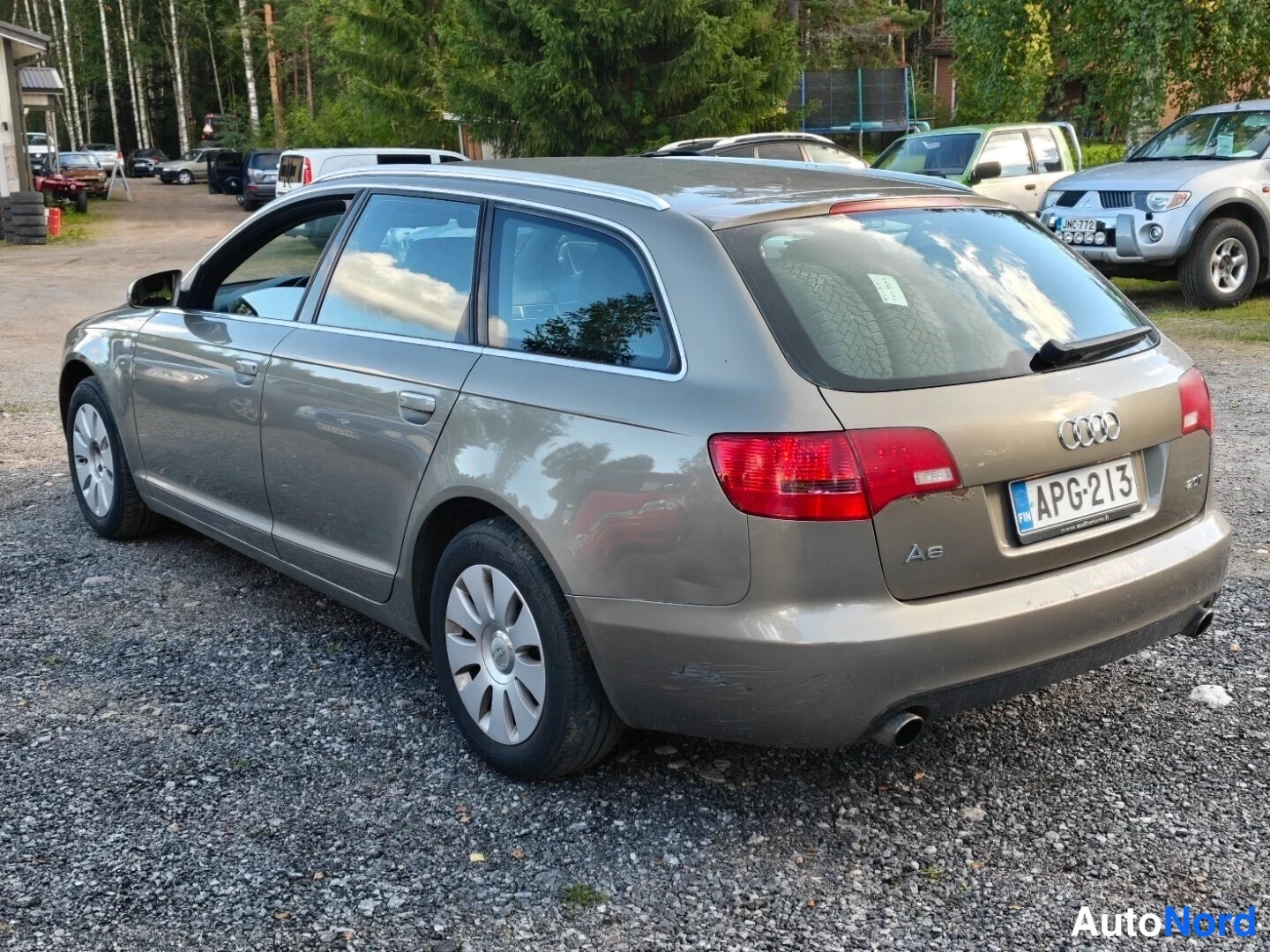 Beige Audi A6 Avant 2007, photo 10