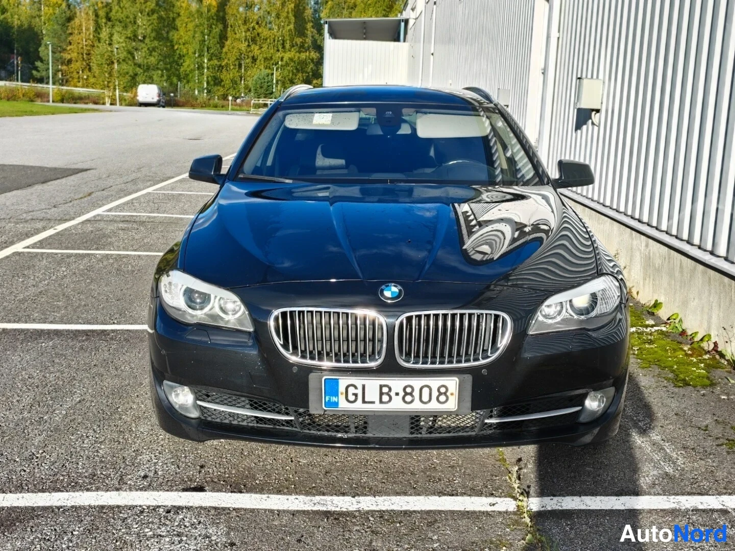 Black BMW 530d xDrive 2012, front, photo 7