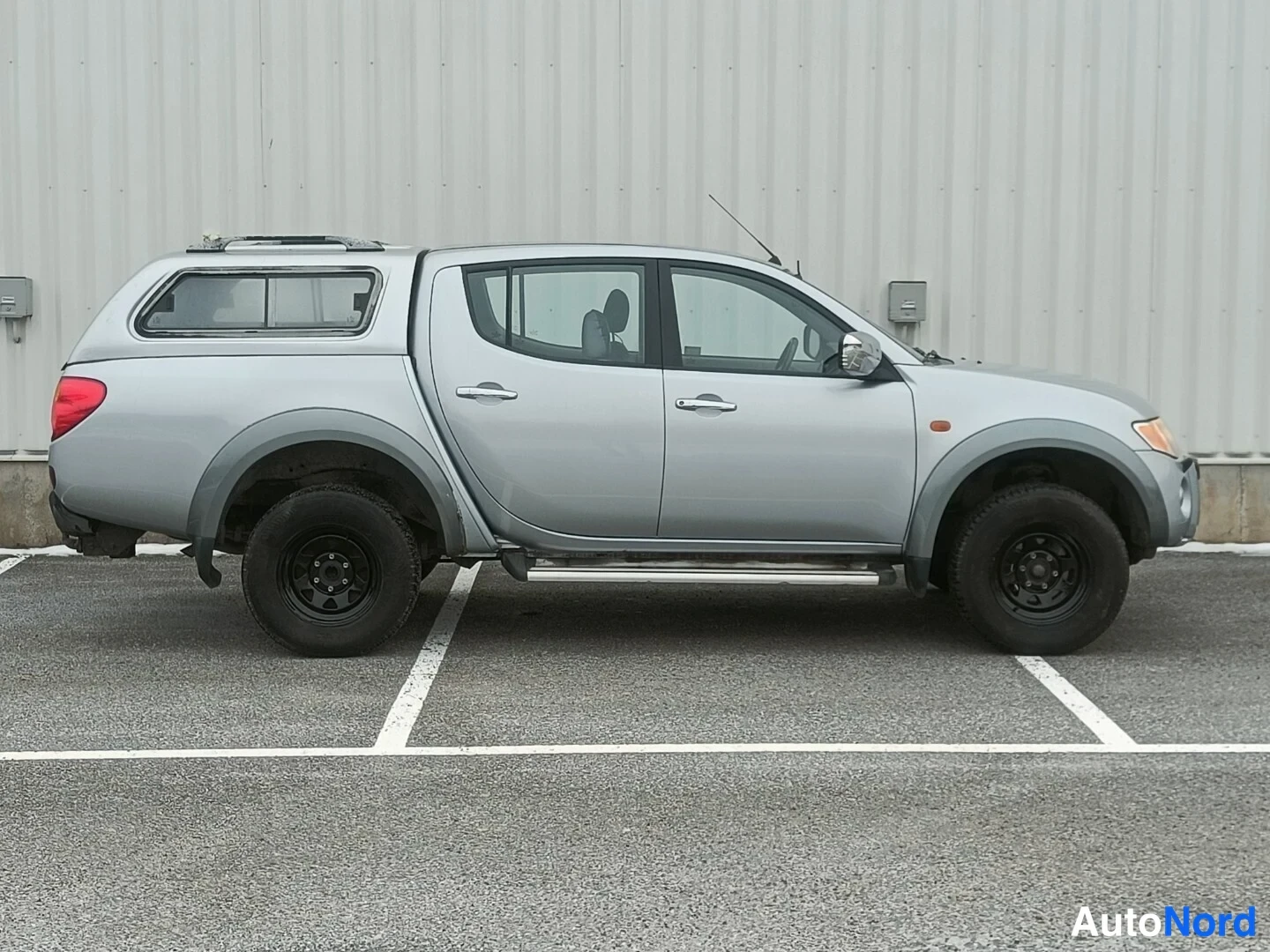 Grey Mitsubishi L200 2006, side, photo 5