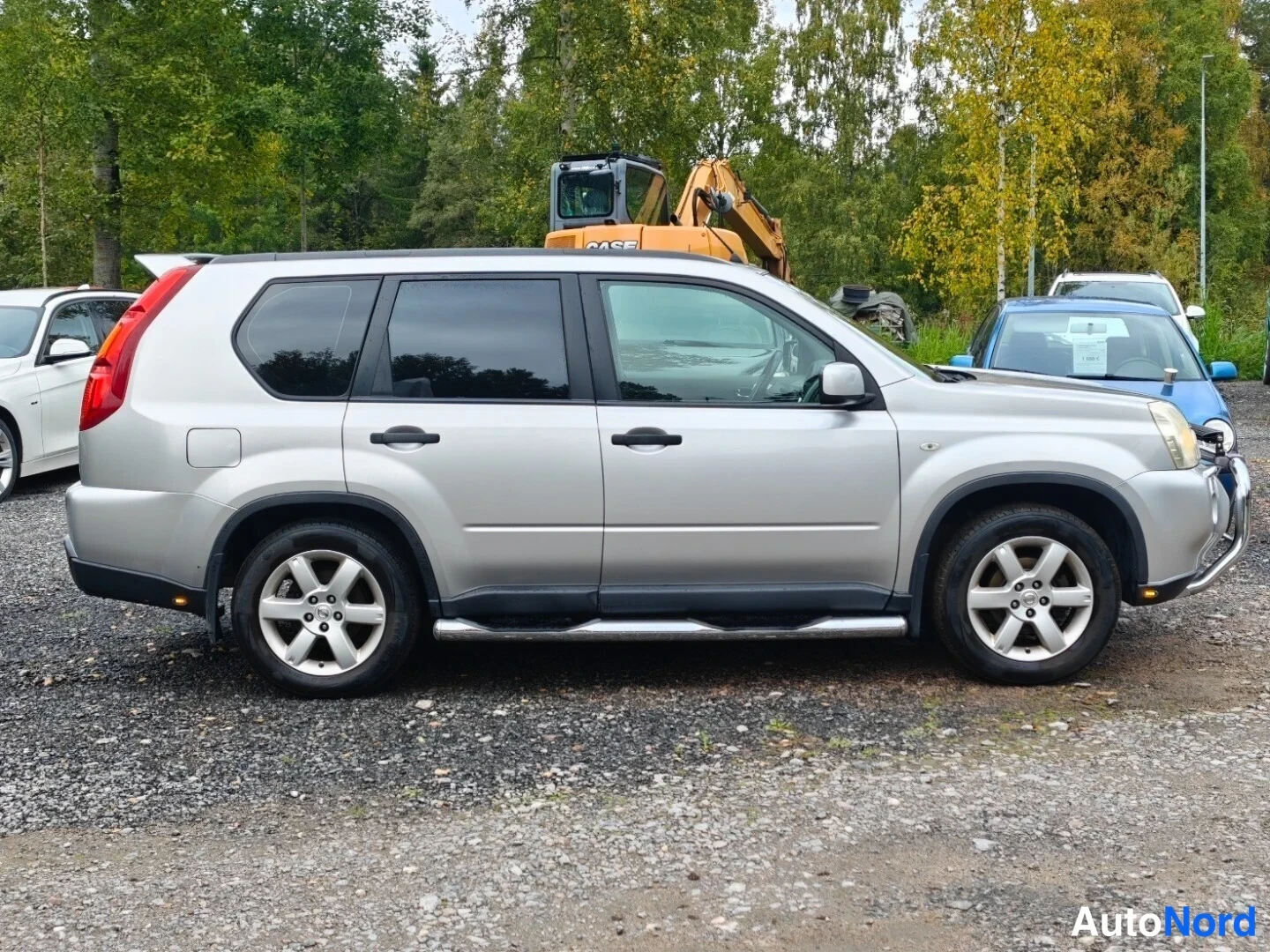 Grey Nissan X-Trail 2007, side, photo 4