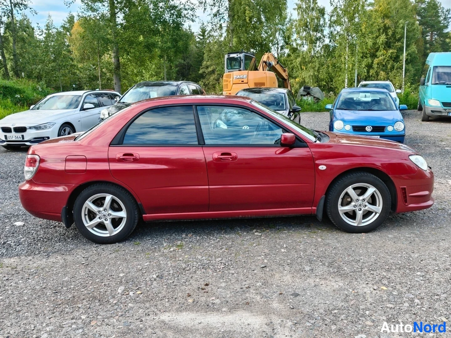 Red Subaru Impreza 2006, photo 9