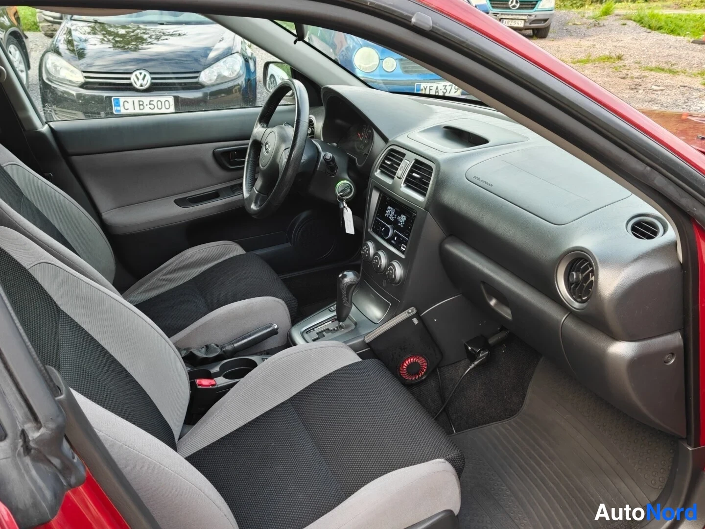 Red Subaru Impreza 2006, photo 7