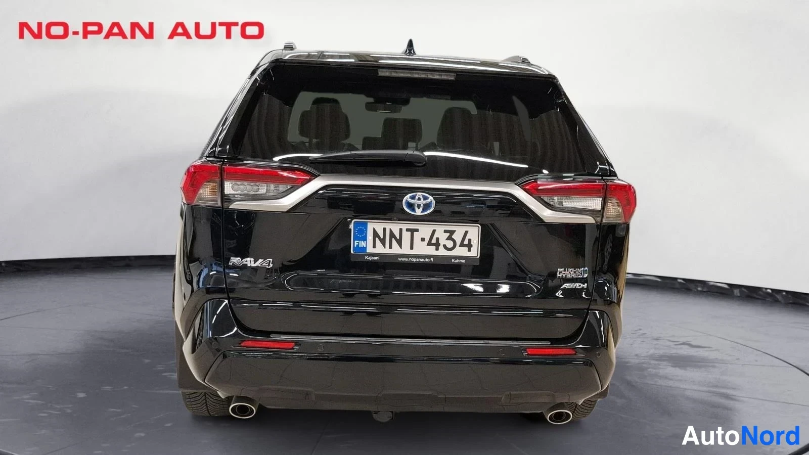 Musta Toyota RAV4 2024, takaa, kuva 8