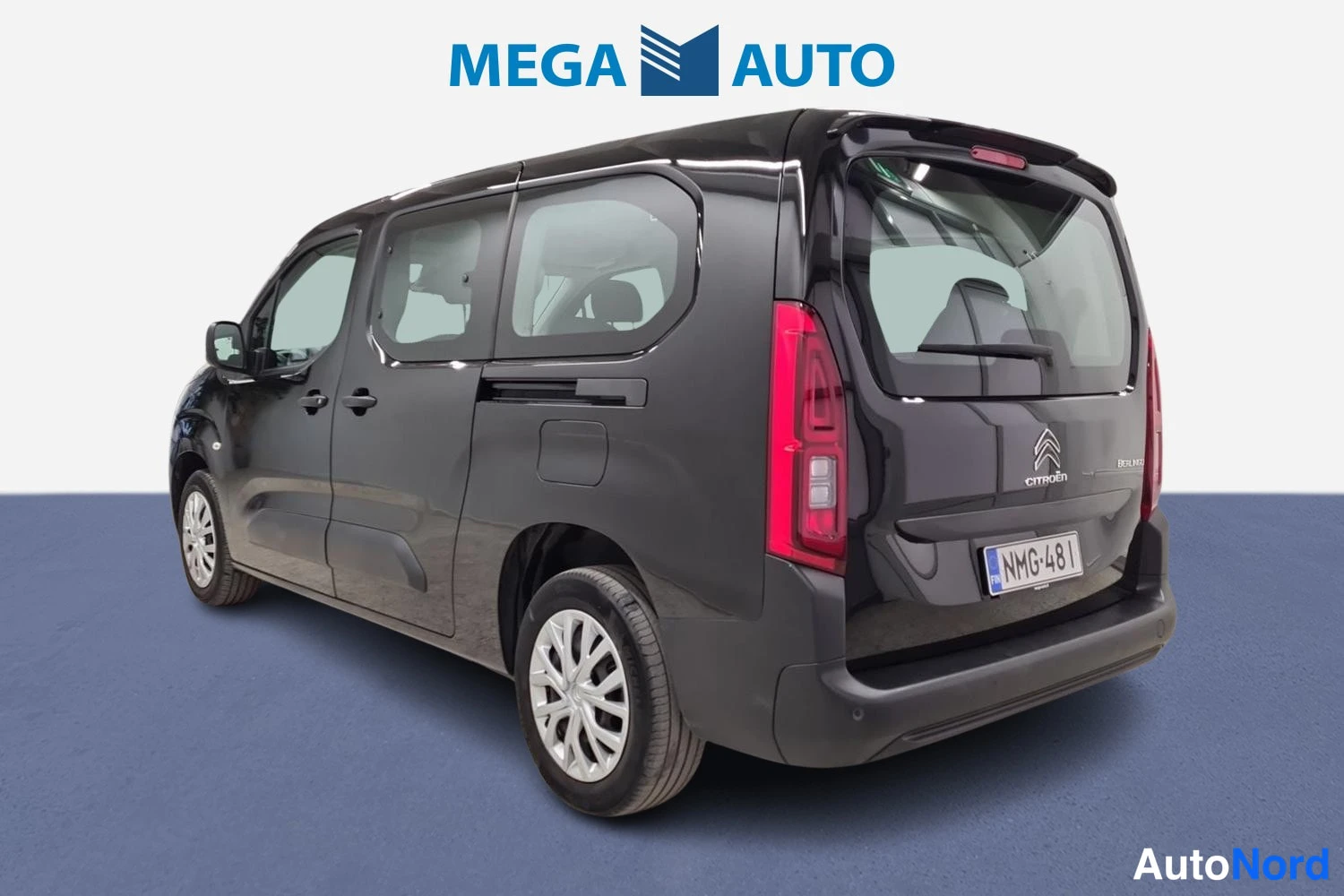 Musta Citroen Berlingo 2021, takaviisto, kuva 3