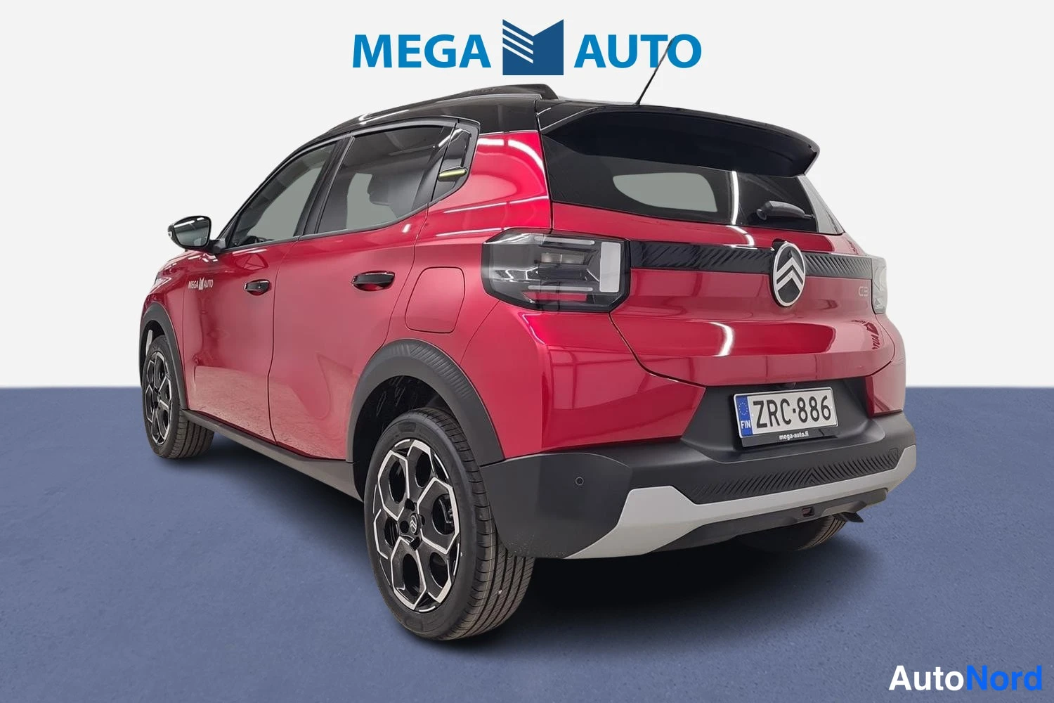 Punainen Citroen C3 2026, takaviisto, kuva 4