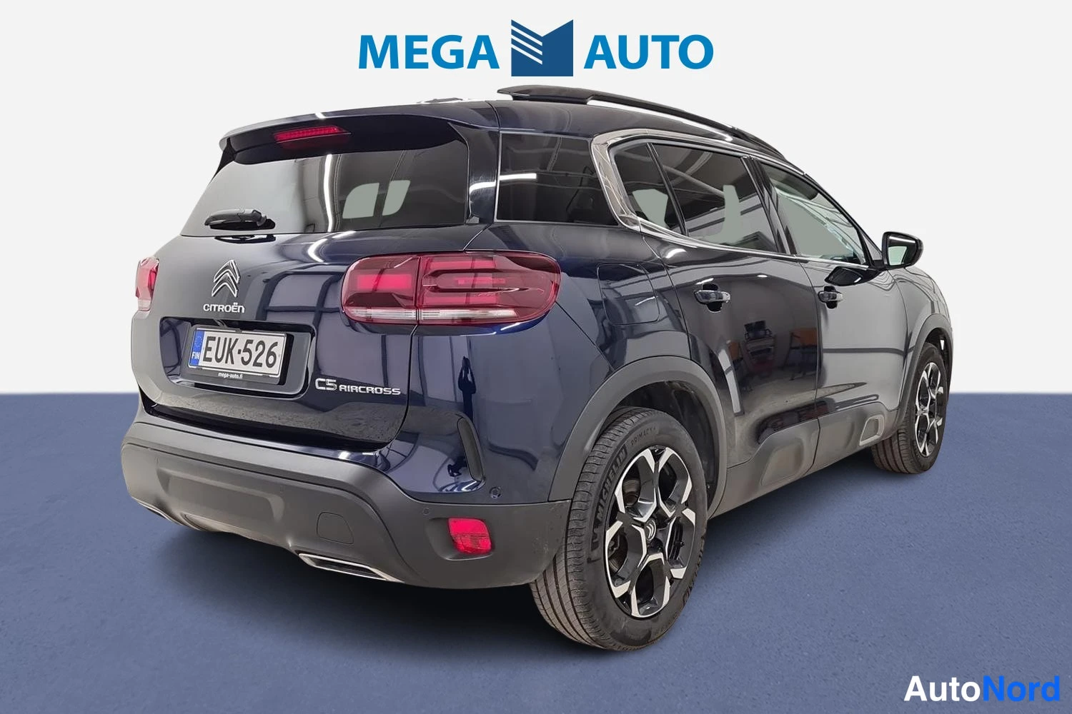 Vihreä Citroen C5 Aircross 2022, takaviisto, kuva 4