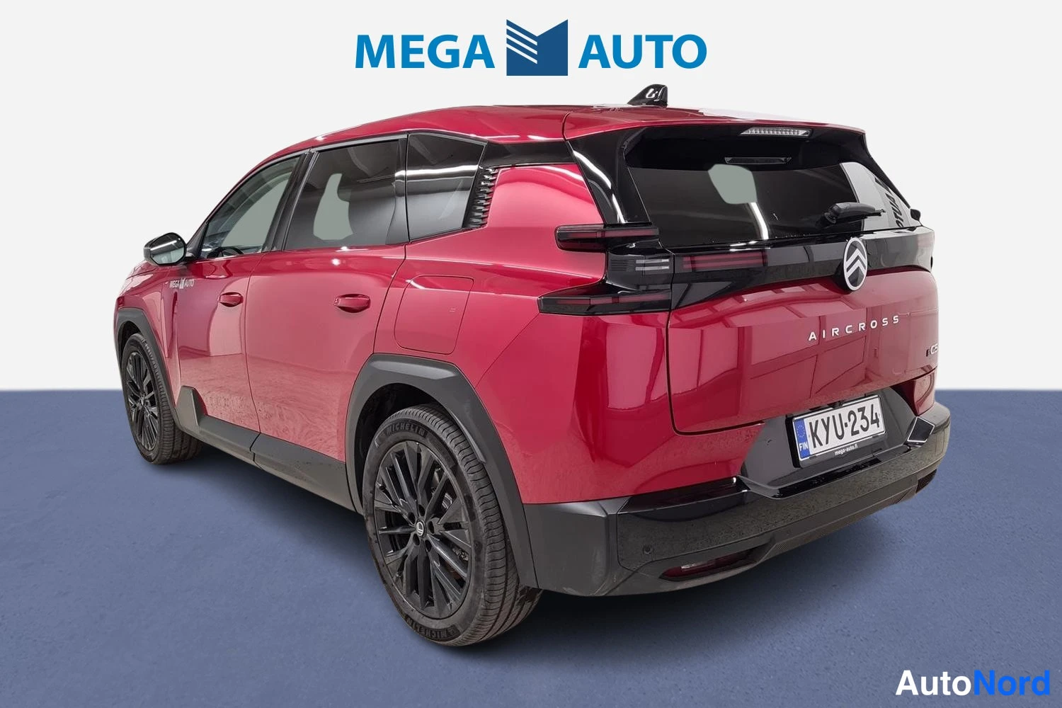 Punainen Citroen C5 Aircross 2026, takaviisto, kuva 5