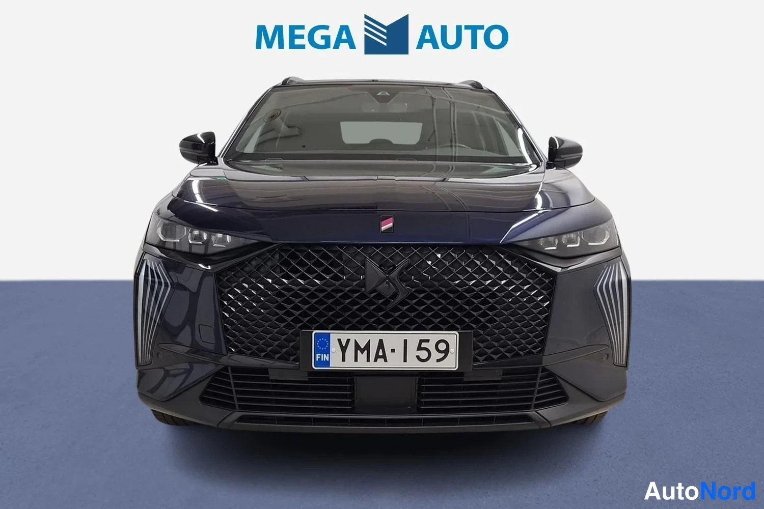 Sininen DS 7 E-Tense 2023, edestä, kuva 2