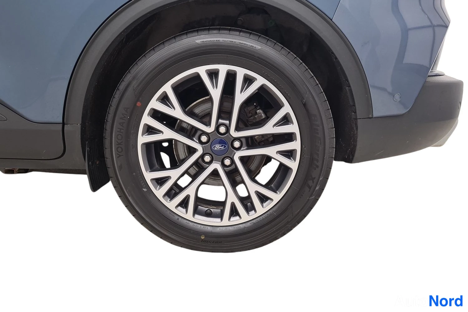 Sininen Ford Kuga 2021, sivulta, kuva 3