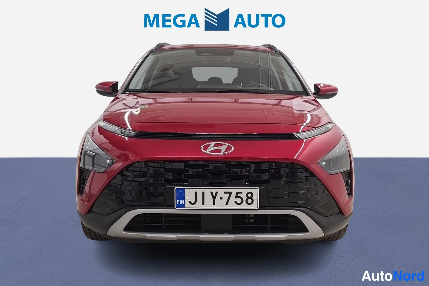Punainen Hyundai Bayon 2021, edestä, kuva 2