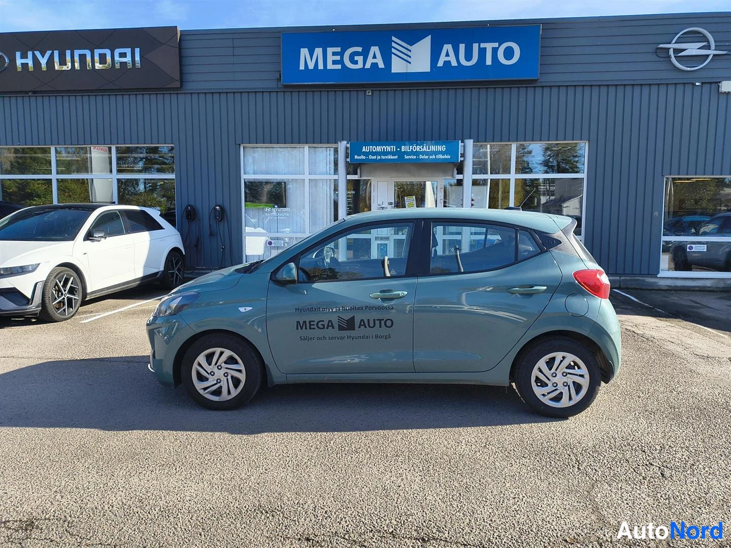 Vihreä Hyundai i10 2025, sivulta, kuva 10