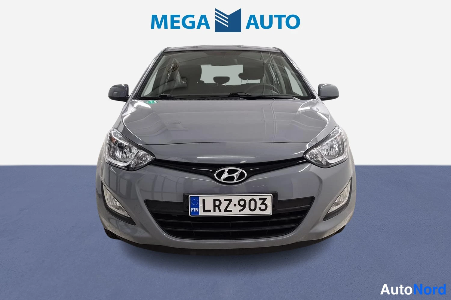 Harmaa Hyundai i20 2014, edestä, kuva 2