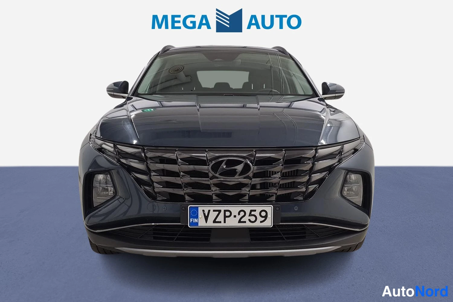 Sininen Hyundai Tucson 2021, edestä, kuva 2