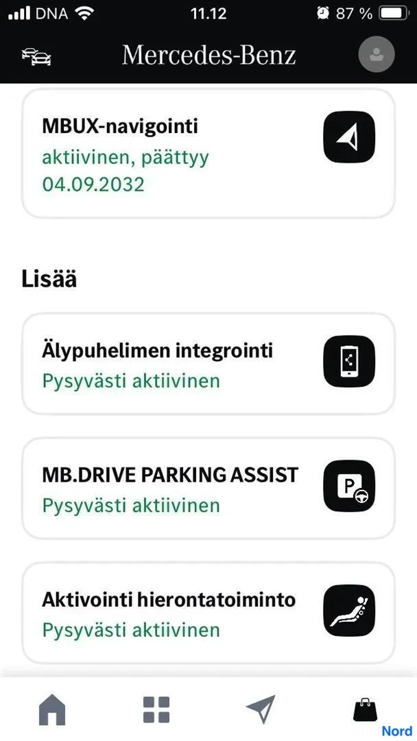 Punainen Mercedes-Benz CLA 350 4MATIC 2025, kuva 27