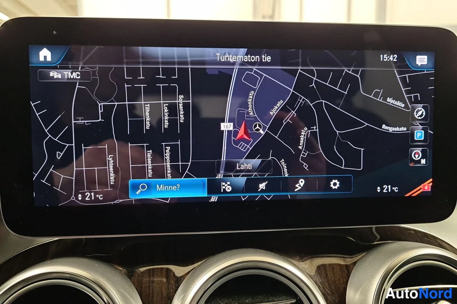 Grå Mercedes-Benz GLC 300 de 4MATIC 2022, detalj, bild 21