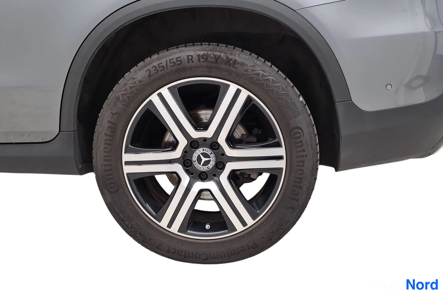 Grå Mercedes-Benz GLC 300 de 4MATIC 2022, detalj, bild 11