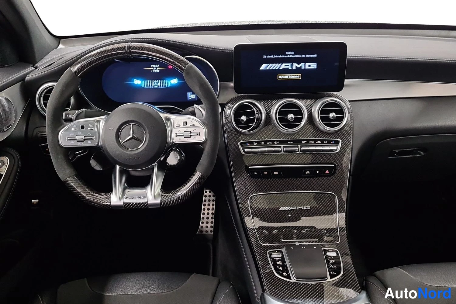 Grey Mercedes-Benz GLC Mercedes-AMG 2020, photo 8