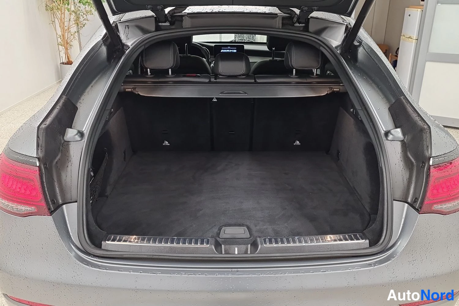 Grey Mercedes-Benz GLC Mercedes-AMG 2020, rear, photo 5