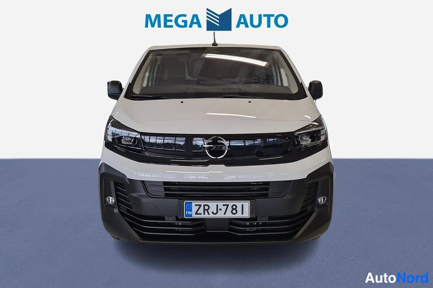 Valkoinen Opel Vivaro 2026, edestä, kuva 2