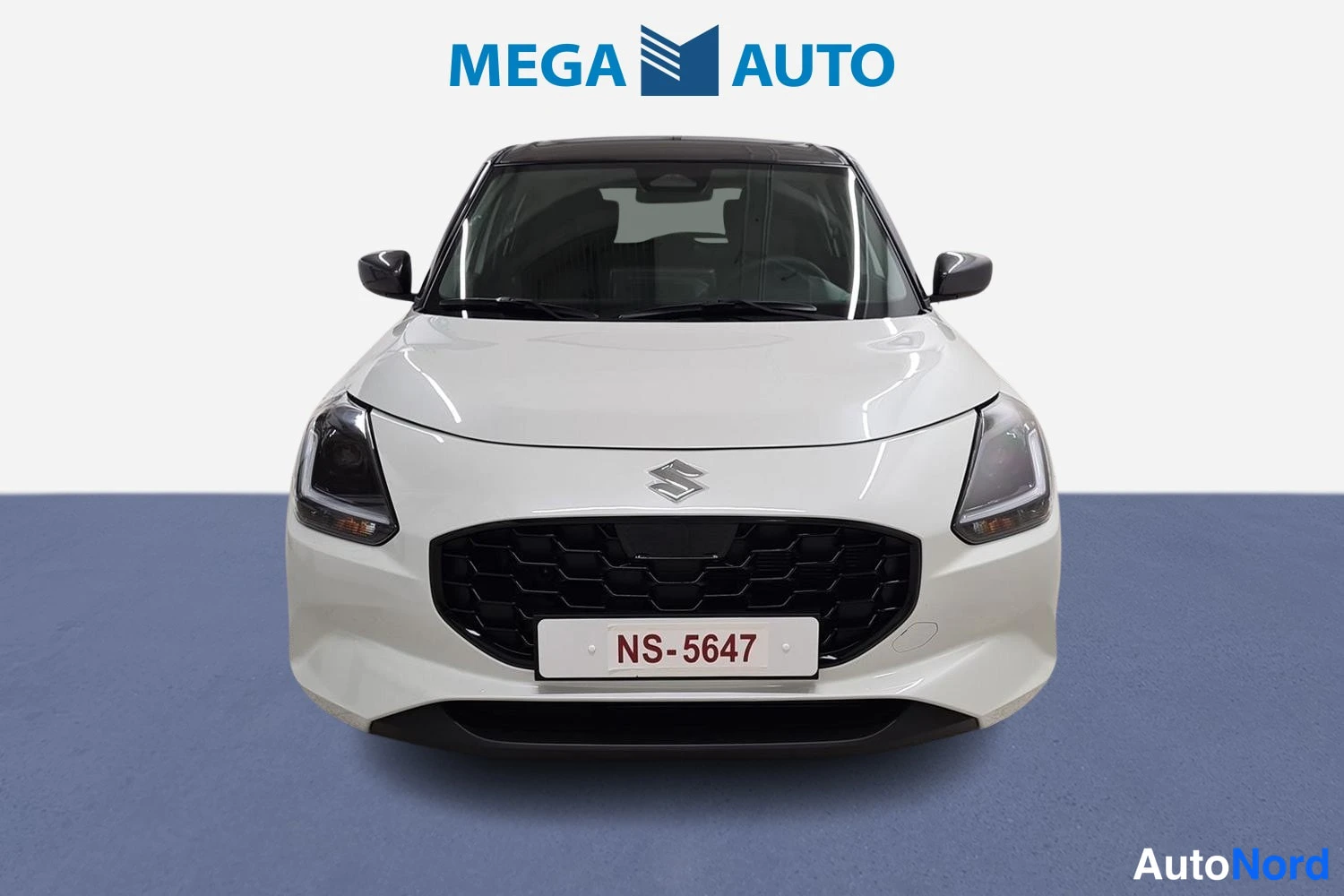 Valkoinen Suzuki Swift 2025, edestä, kuva 7