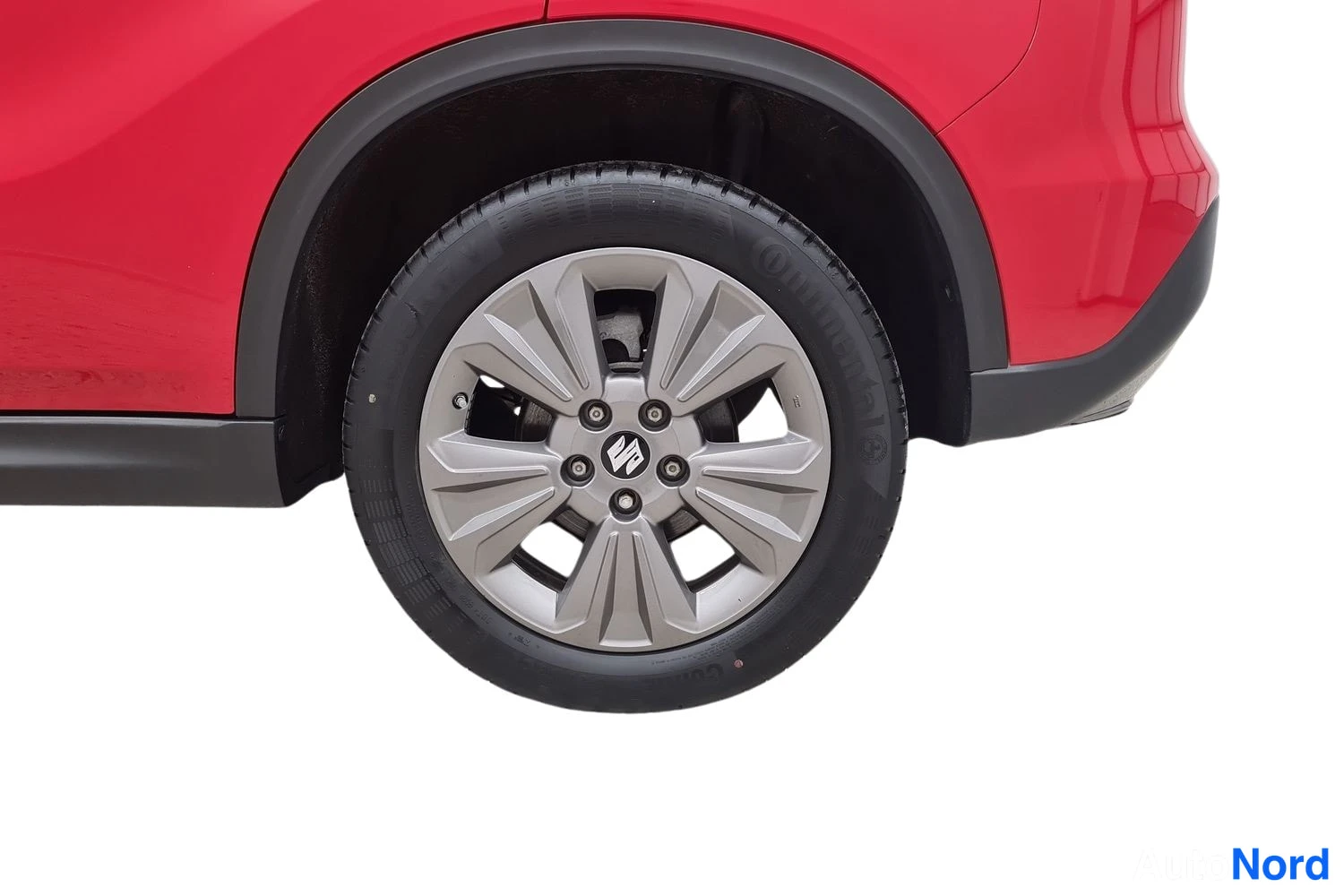 Punainen Suzuki Vitara 2022, sivulta, kuva 3
