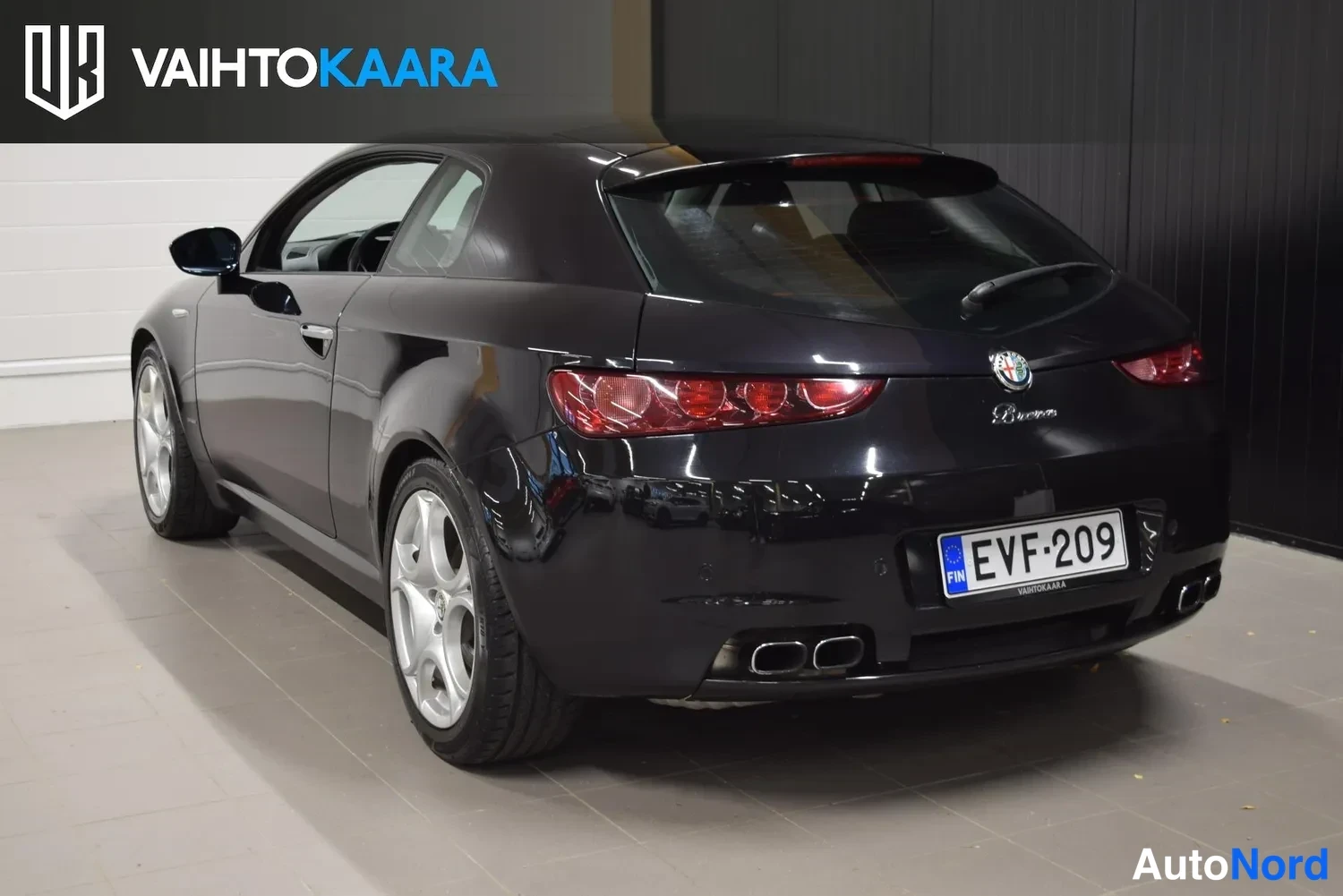 Black Alfa Romeo Brera 2008, rear three-quarter, photo 7