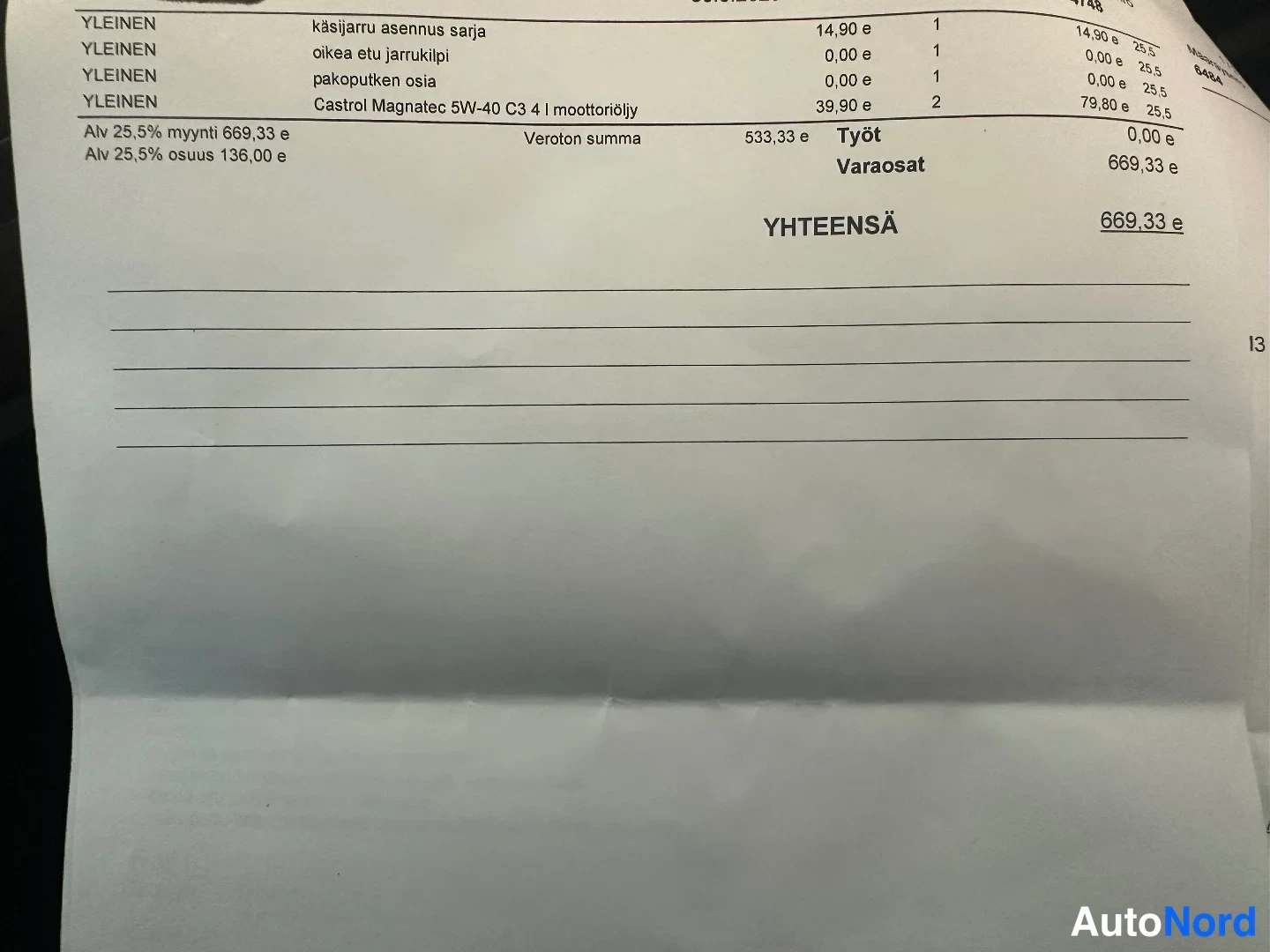 Punainen BMW 535i 2000, kuva 27