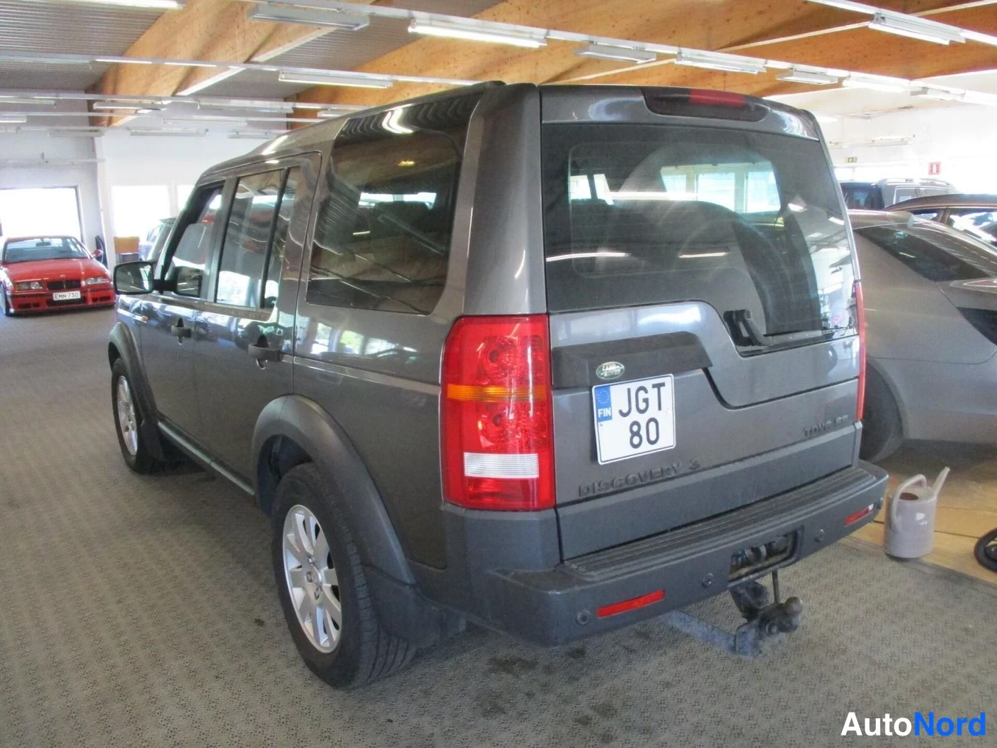 Grey Land Rover Discovery 3 2005, rear three-quarter, photo 5