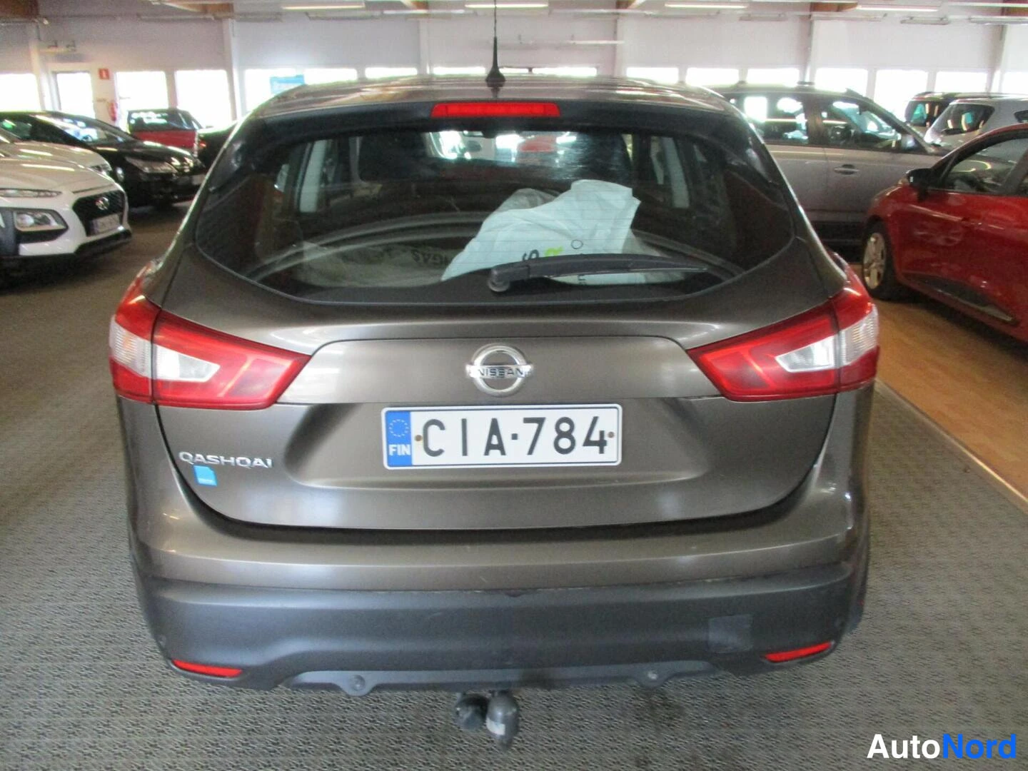 Brown Nissan Qashqai 2014, rear, photo 8