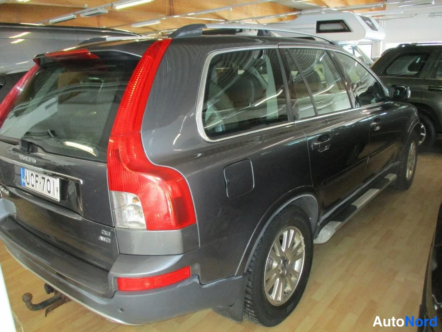 Grey Volvo XC90 2007, rear three-quarter, photo 5