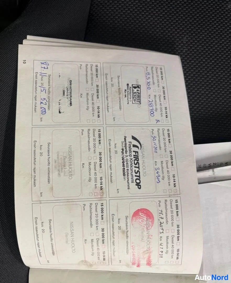 Grey Nissan Almera 2005, document, photo 7