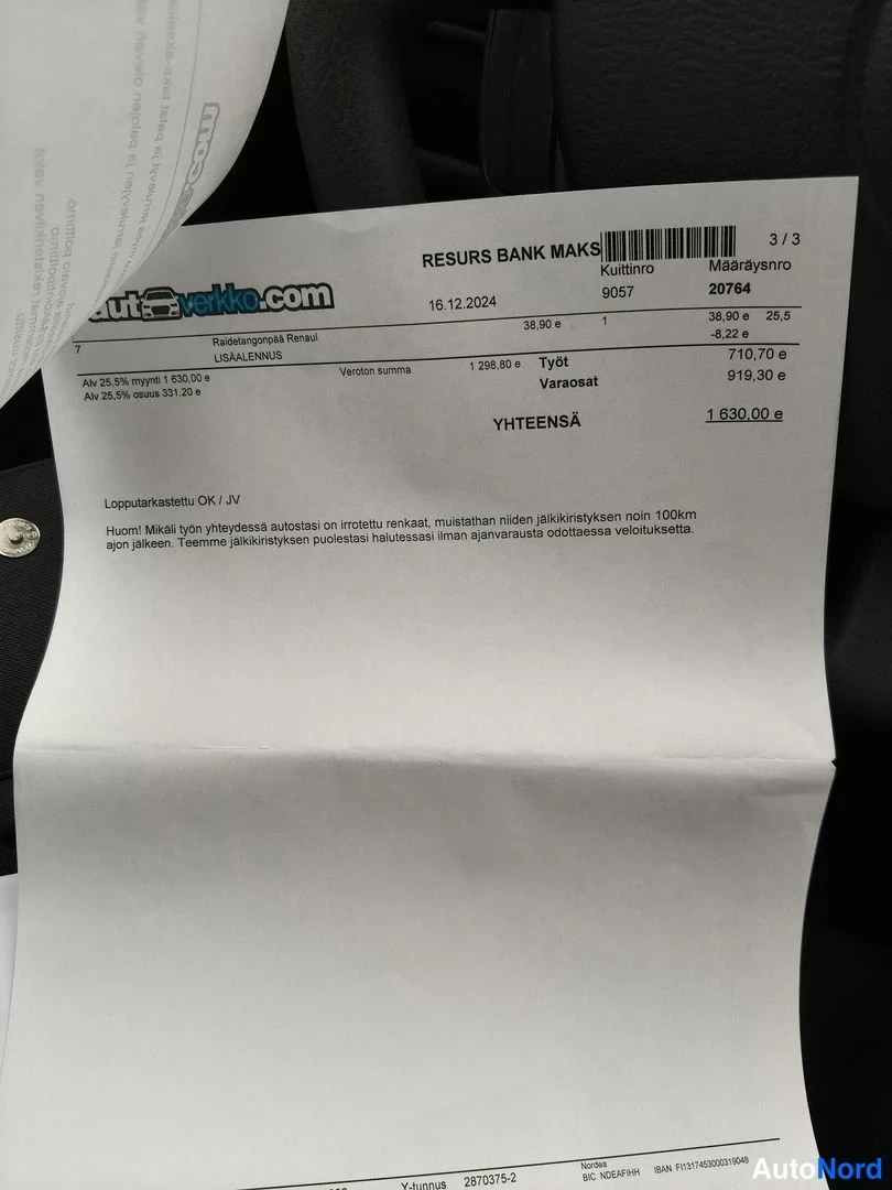 Grey Renault Clio 2010, document, photo 8