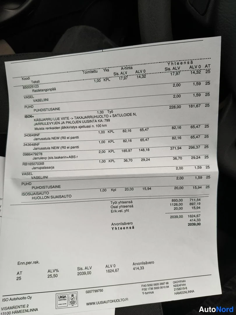Grey Renault Clio 2010, document, photo 6
