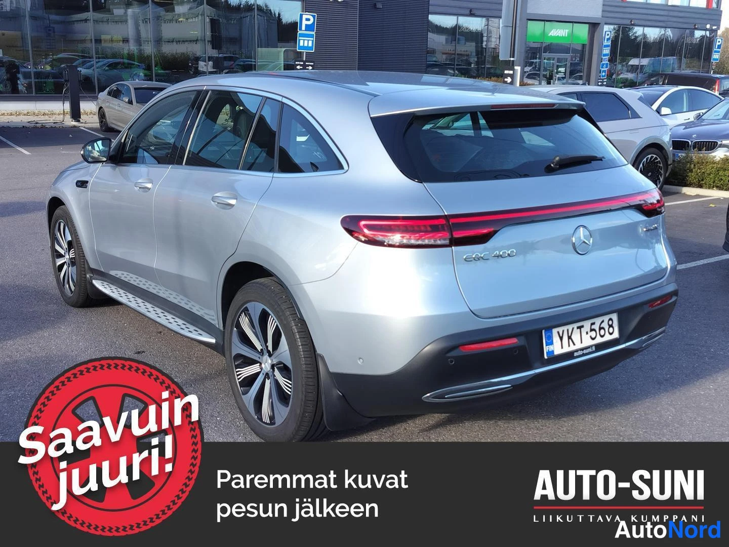 Hopea Mercedes-Benz EQC 2020, kuva 3