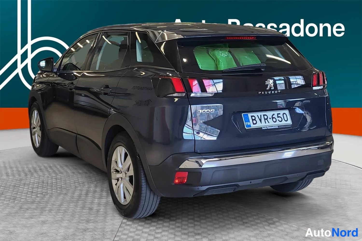 Musta Peugeot 3008 2019, takaviisto, kuva 7