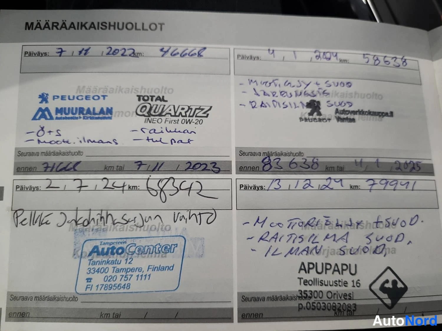 Musta Peugeot 3008 2019, asiakirja, kuva 28