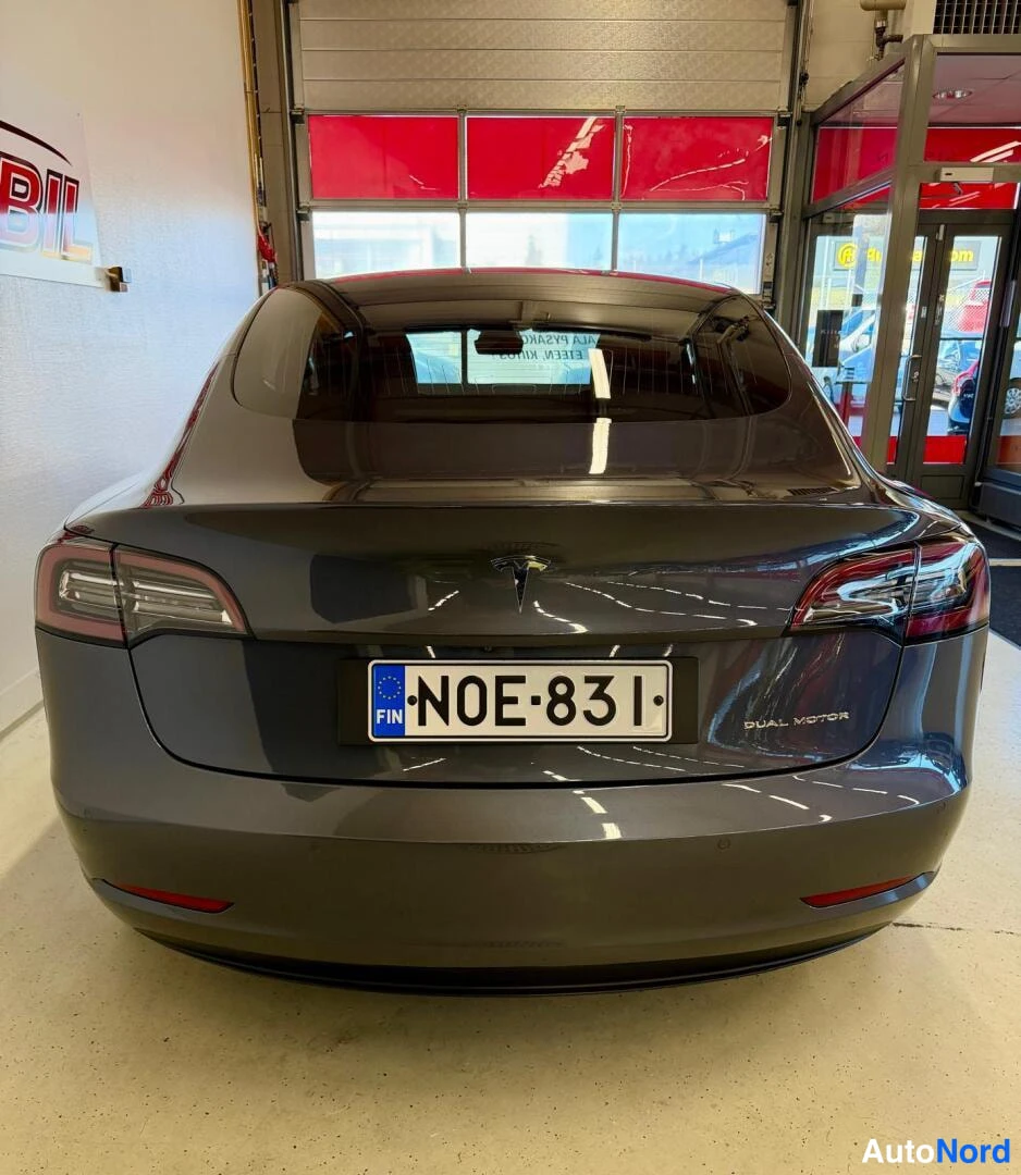 Grey Tesla Model 3 2020, rear, photo 8