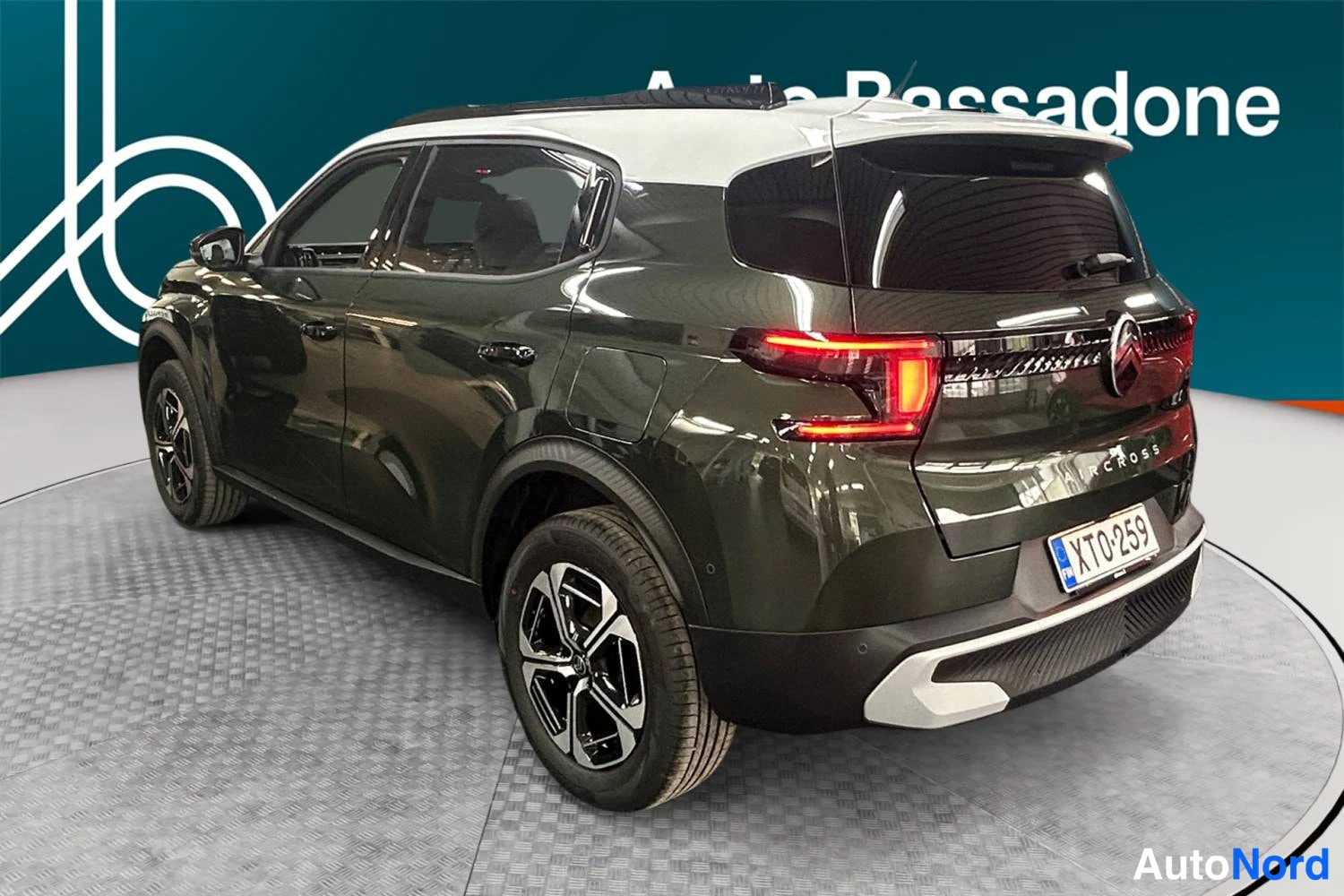 Vihreä Citroen C3 aircross 2026, takaviisto, kuva 6