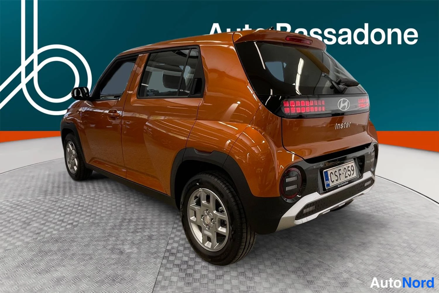 Oranssi Hyundai Inster 2026, takaviisto, kuva 6
